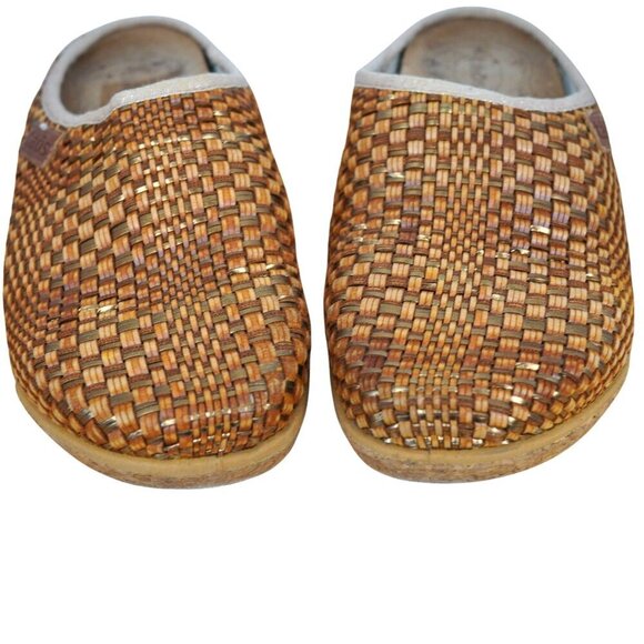 Taos Womens Primavera Woven Slip-On Clogs Size 38 7.5 US‎ - Picture 9 of 9